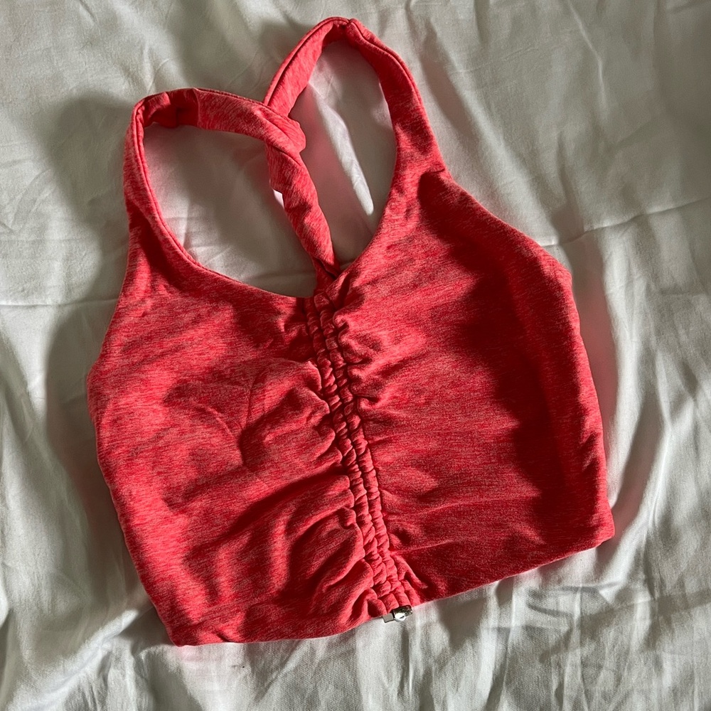 Coral Bombshell Sportswear Top
